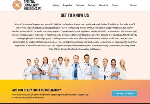 az community surgeons website