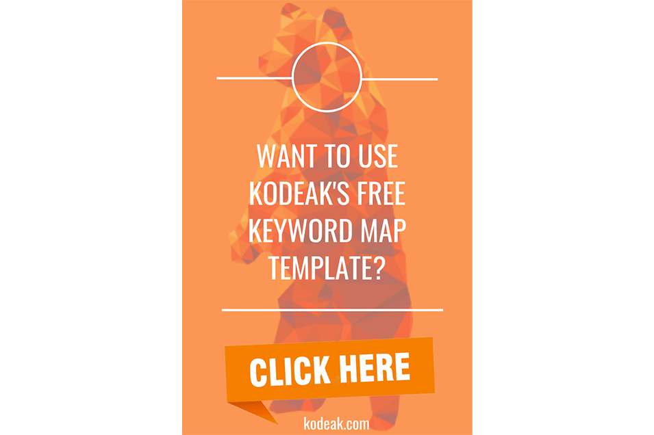 Free keyword map template
